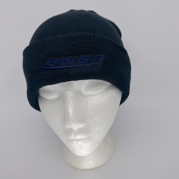 BNSF Navy Blue Beanie - Picture 2 of 3
